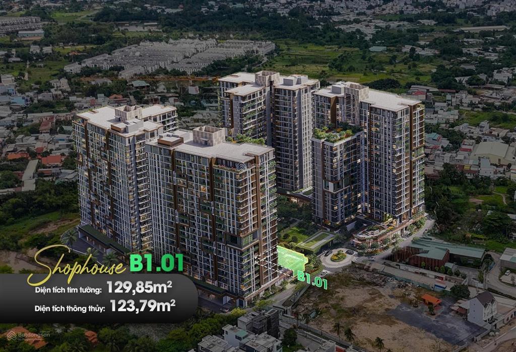 Shophouse căn góc tại elysian q9