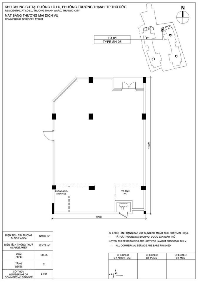 Shophouse căn góc tại elysian q9
