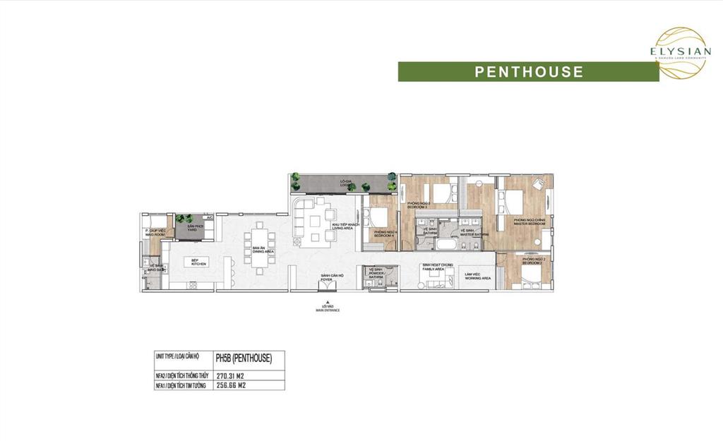 Bán căn penthouse tại elysian by gamuda land quận 9