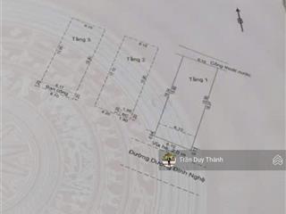 Bán nhanh lô đất tặng nhà 3 tầng trên tuyến phố hàn đường dương đình nghệ