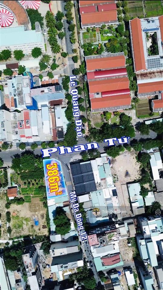 Siêu phẩm đất góc 2 mặt tiền phan tứ & mỹ đa đông 12 sát biển mỹ khê xây dựng 17 tầng