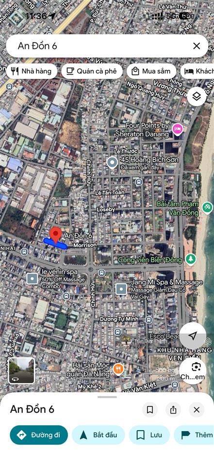 Cặp đất an đồn 6 210m đủ tiêu chuẩn xây 9 tầng  cách biển 300m