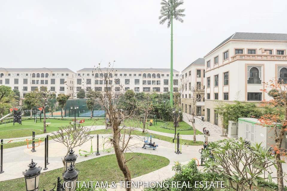 Cho thuê biệt thự đường hải âu 6  vinhomes ocean park 2  view công viên, hồ bơi