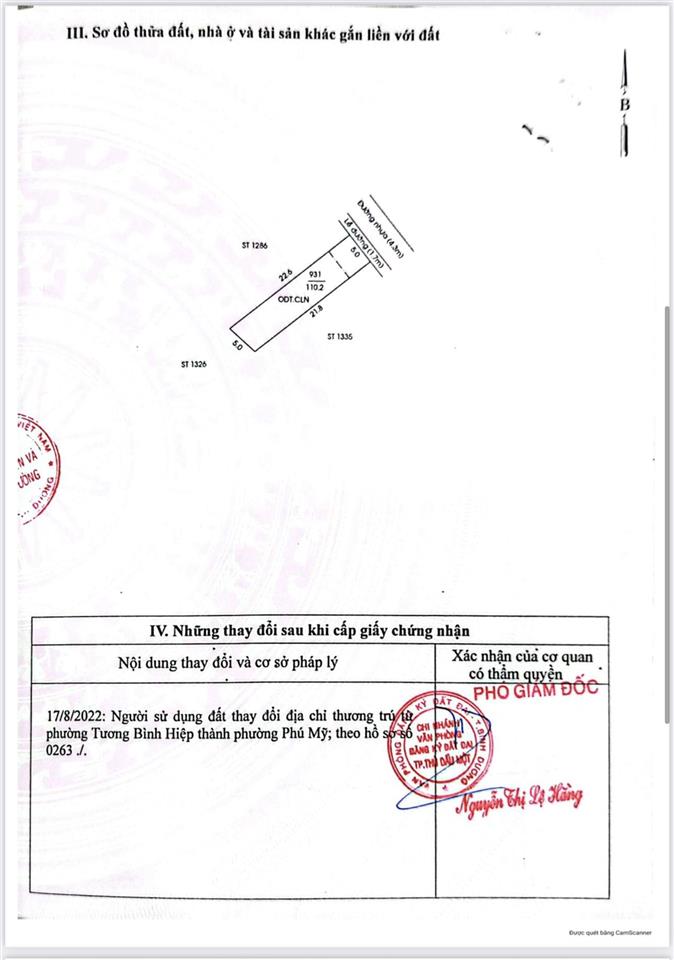 Bán nhà 1 trệt 2 lầu, sau trung tâm văn hoá phường phú lợi  đường nhựa 6m thông
