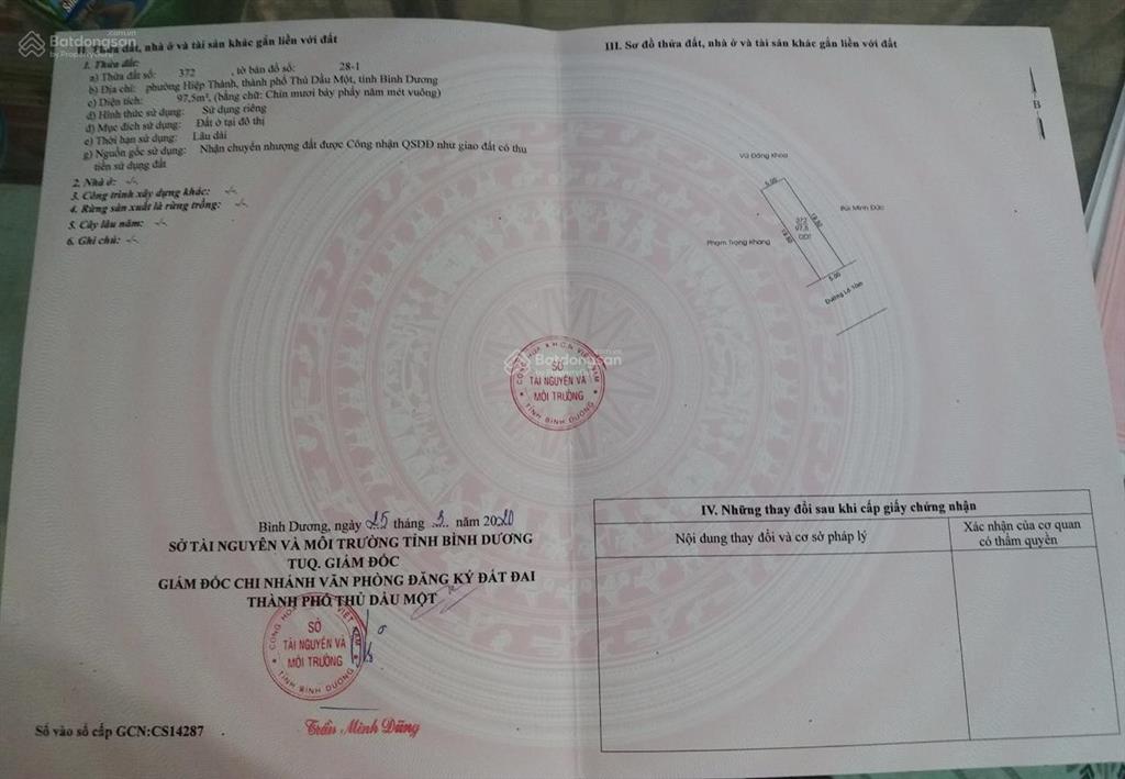 Bán dãy trọ sau trường đại học bình dương  k8 hiệp thành