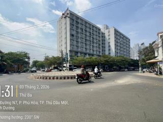 Đất mặt tiền đường n7 kdc phú hoà  diện tích đất 6x20m  giáp bên vòng xoay phú hoà