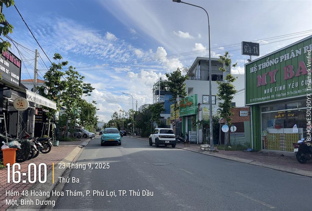 Nhà trệt lầu mặt tiền kinh doanh  đường liên phường hiệp thành + phú lợi