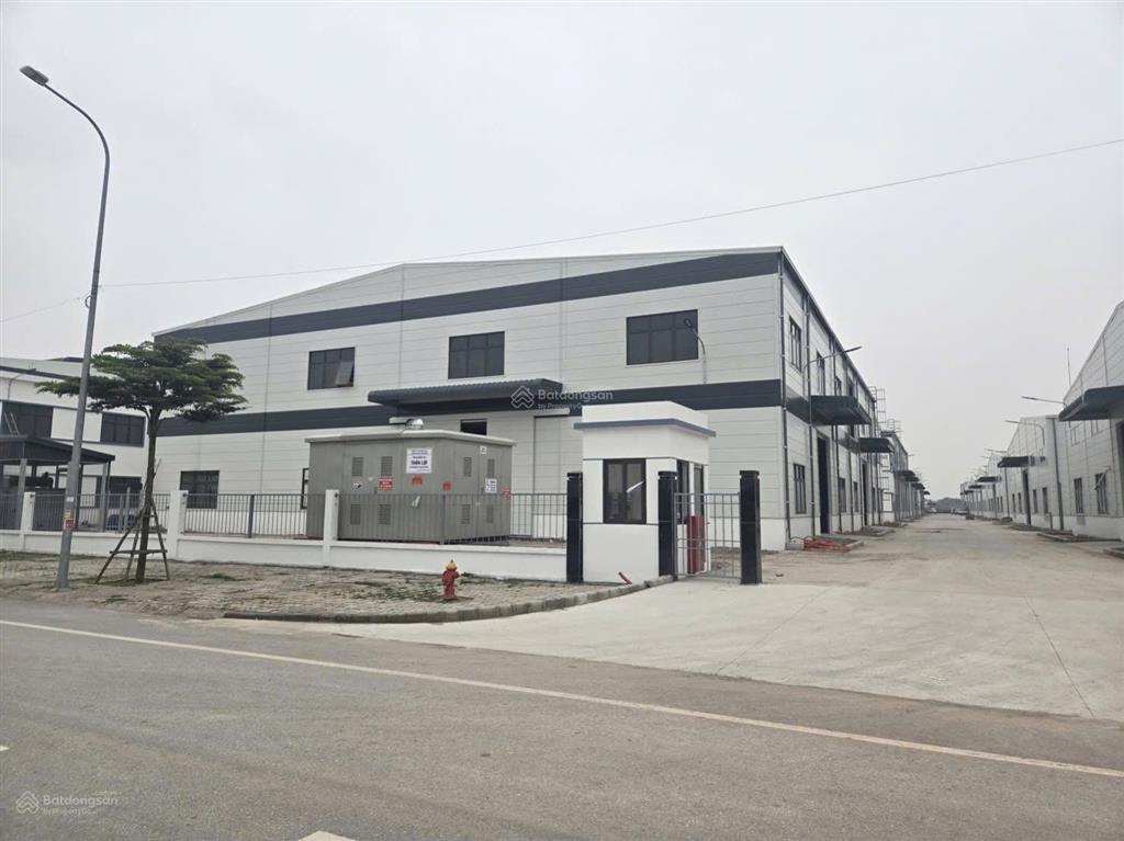 Cho thuê nhà xưởng 27.000m2 (cắt từ 3000m2 trở lên) tại cụm cn yên lư, bắc ninh