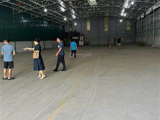 Cho thuê kho xưởng 1000m(chia từ 100m trở lên) tại nguyễn xiển  phạm tu  kim giang