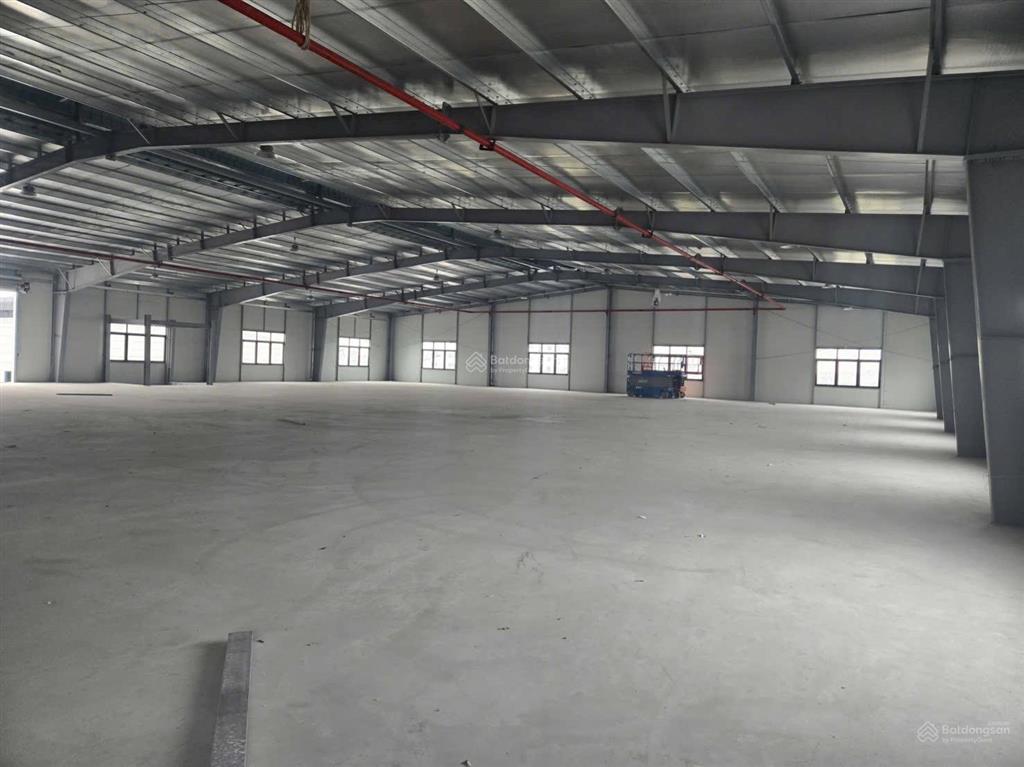 Cho thuê xưởng tại mỹ hào, 7600m (cắt nhỏ theo yêu cầu từ 600m trở lên), pccc tự động