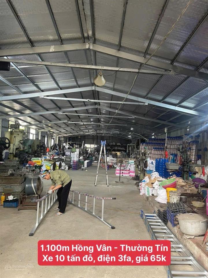 Cho thuê kho 1100m hồng vân, thường tín