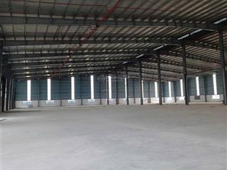 Cho thuê kho khu cn phố nối a 13.000m (cắt lẻ theo yêu cầu từ 1000m trở lên)
