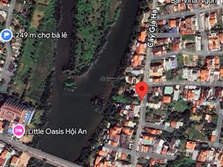 View sông phía sau đường oto khu vực nhiều villa khách sạn cách phố cổ 2km, biển an bàng 2km