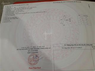 Đất thổ lang long hậu sổ thổ cư 100m2 giá 390tr phí hoa hồng 10tr (có kèm sổ và vị trí)