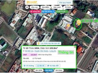 Bán lô đất thổ cư 102.5m2 giá 850tr hoa hồng 20tr, phù hợp xây dựng ở lâu dài