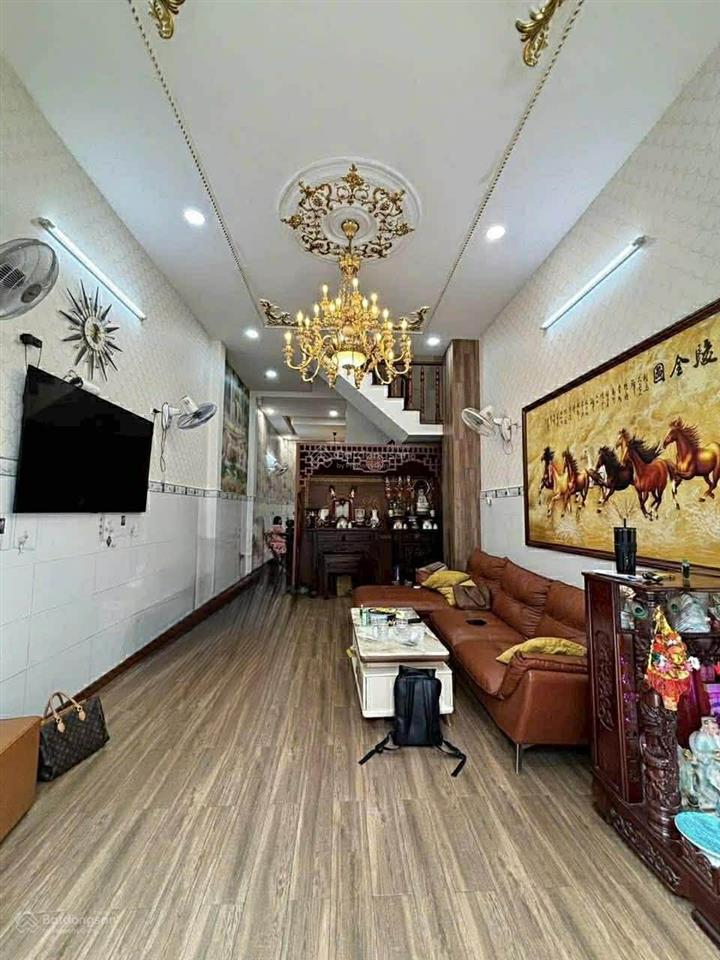 Nhà 5 tầng 52m2 (4x13) 6pn 7wc hẻm 6m nhà mới ở ngay gần trục chiến lược hương lộ 2