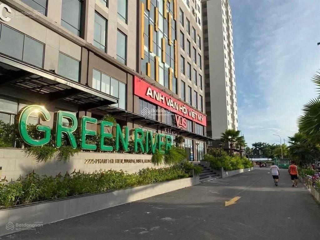 Chung cư 67m² 2pn green river  p6 quận 8  tặng full nội thất  tiện ích đầy đủ  chỉ 2.7 tỷ