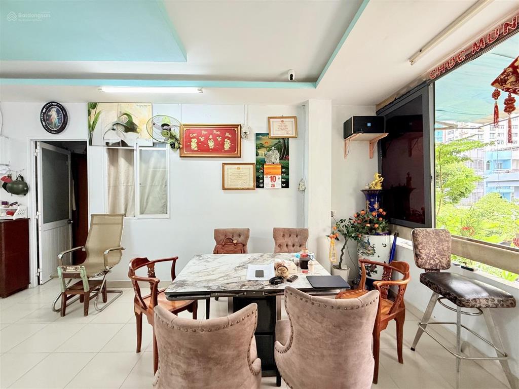 Căn hộ 75m2  3pn  căn góc  lô a cc hùng vương mạc thiên tích  đặng thái thân phường 11 quận 5
