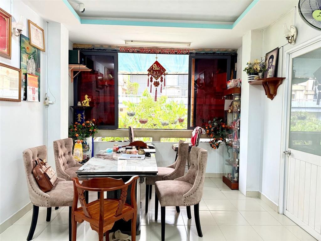 Căn hộ 75m2  3pn  căn góc  lô a cc hùng vương mạc thiên tích  đặng thái thân phường 11 quận 5