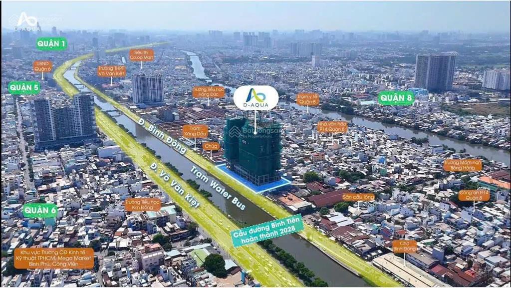 Shophouse daqua cho thuê 42m2 chỉ 14 triệu, view bến bình đông