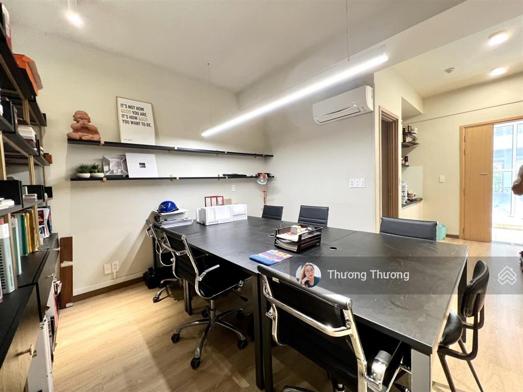 Cho thuê văn phòng ot 45m2 charmington la pointe, full nội thất giá 17tr/th trống sẵn