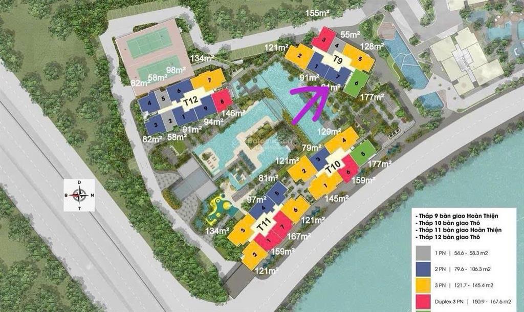 Bán 91m2 nội thất cơ bản tầng 1x giá 8.9 tỷ. tầng trung, view hồ bơi. gọi em hà 0933 252 ***