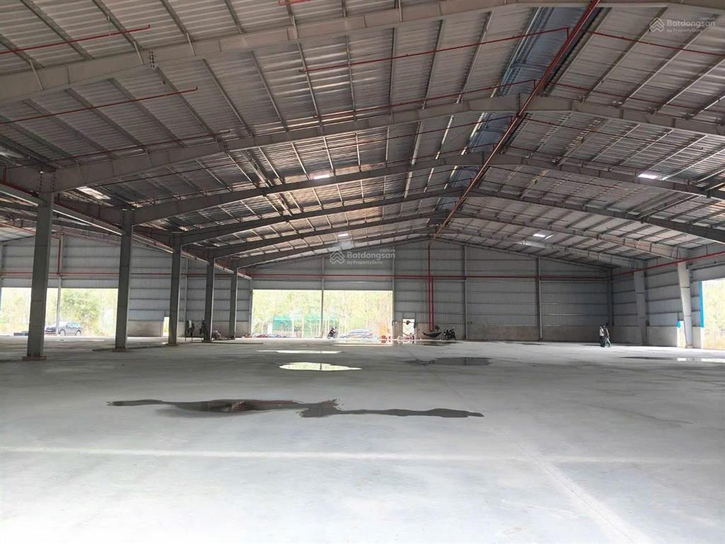 Cho thuê xưởng 5000m2, đất 9000m, 63n/m2, phú giáo, bd, điện 630kva, đường cont40f, làm gỗ sơn được