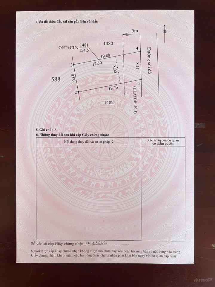 Bán đất thổ cư 290m2, xây nhà kho xưởng, x minh thạnh, tphcm, bd cũ, gần hồ dầu tiếng, kế đt749b