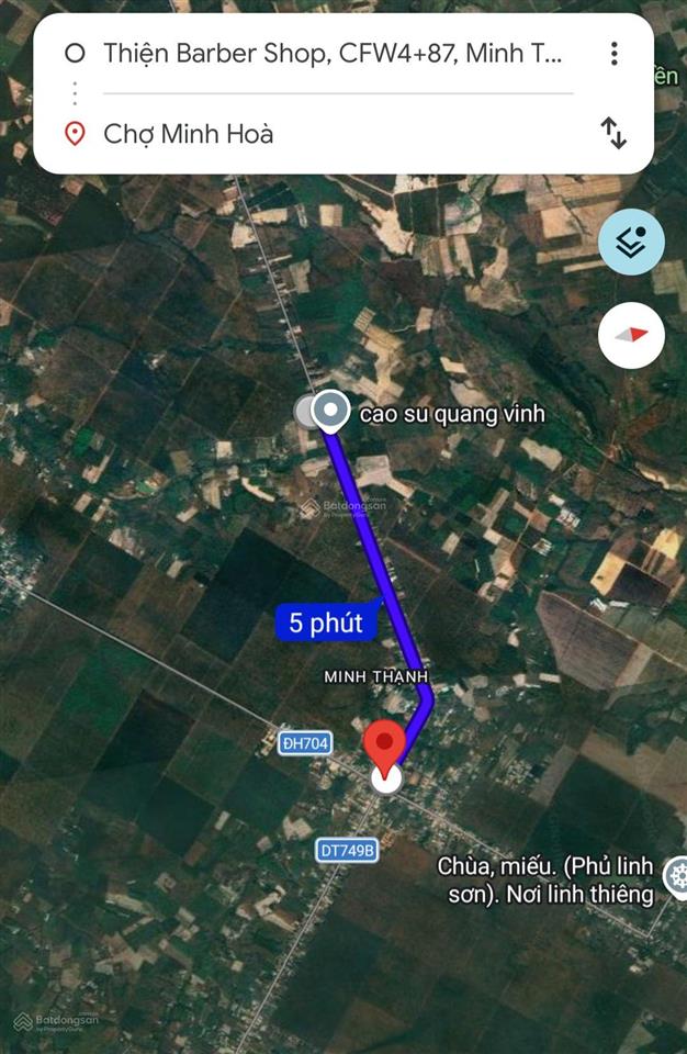Bán đất thổ cư 290m2, xây nhà kho xưởng, x minh thạnh, tphcm, bd cũ, gần hồ dầu tiếng, kế đt749b