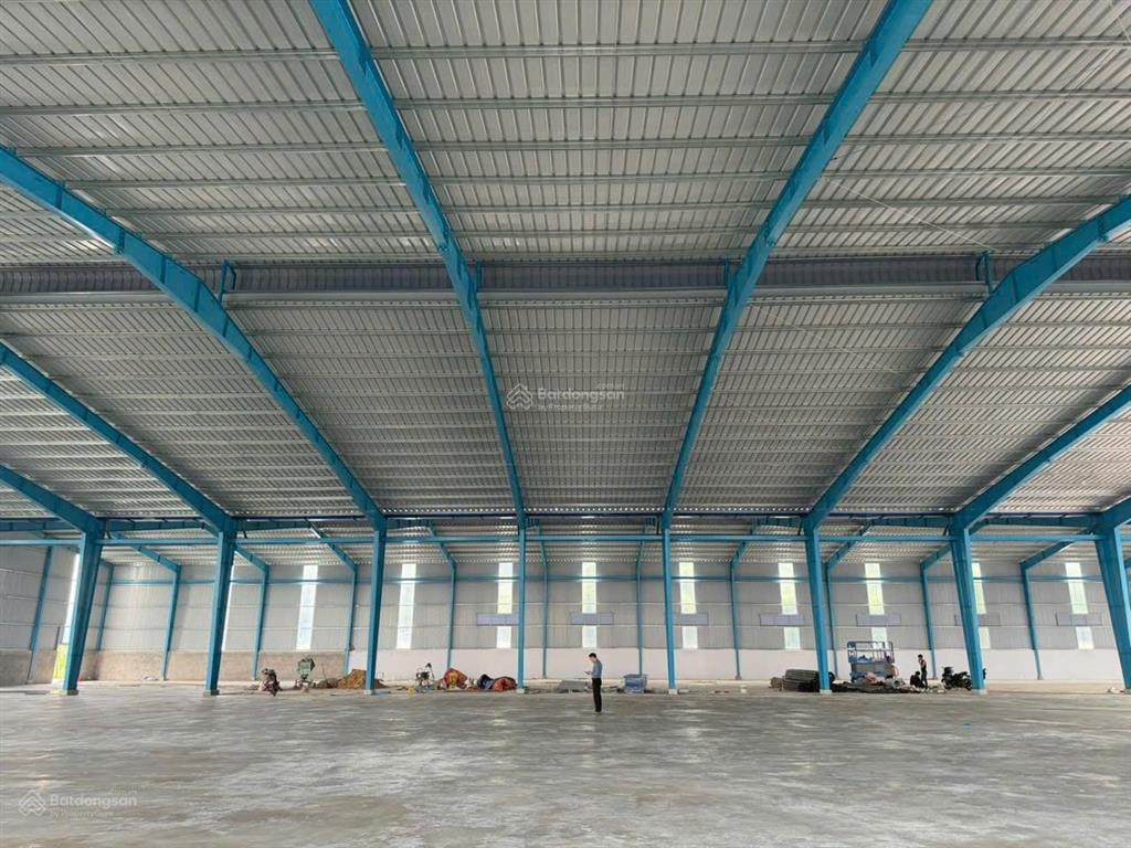 Xưởng 4600m2 cho thuê 76n/m2 an điền, bến cát, tphcm, pháp lý, pccc tự động đủ, có vp, ktx, cont40f