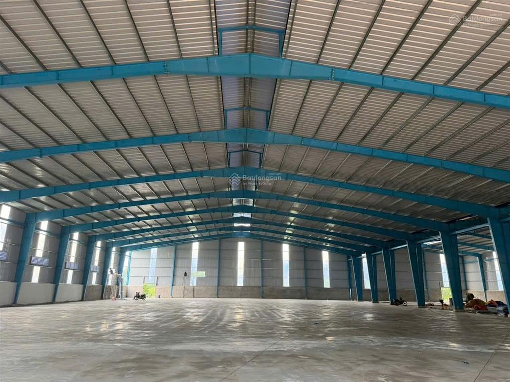 Xưởng 4600m2 cho thuê 76n/m2 an điền, bến cát, tphcm, pháp lý, pccc tự động đủ, có vp, ktx, cont40f