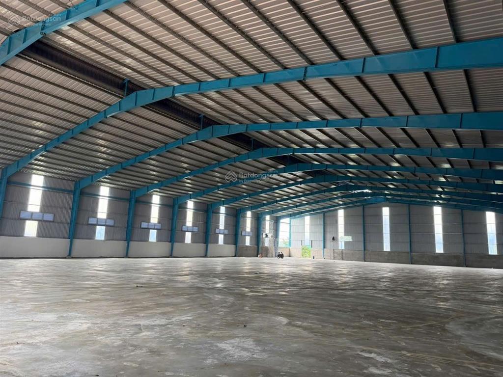 Xưởng 4600m2 cho thuê 76n/m2 an điền, bến cát, tphcm, pháp lý, pccc tự động đủ, có vp, ktx, cont40f