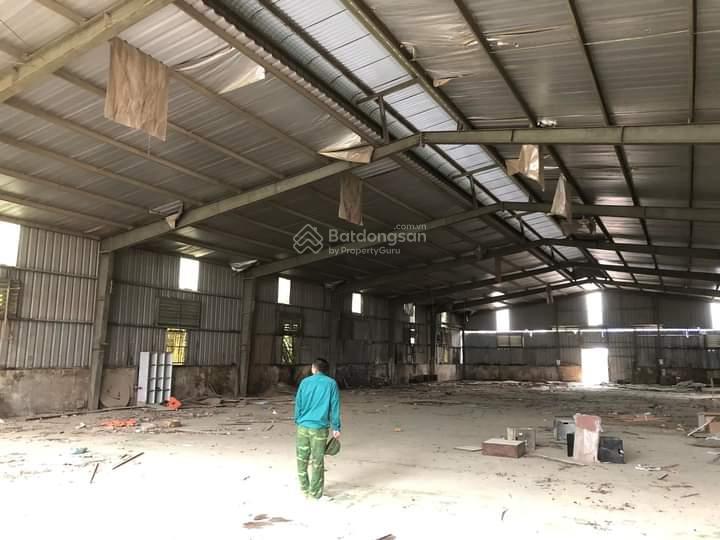 Xưởng 1500m2 cho thuê 80tr/th, p định hòa, bd cũ, tphcm mới, có v, cont40f đi, làm kho, sản xuất