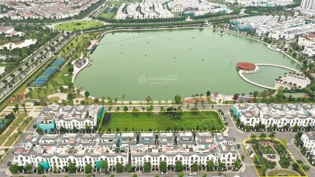 Bán biệt thự đơn lập đông nam mặt hồ vinhomes the harmony 315m2, tulip 1  41.