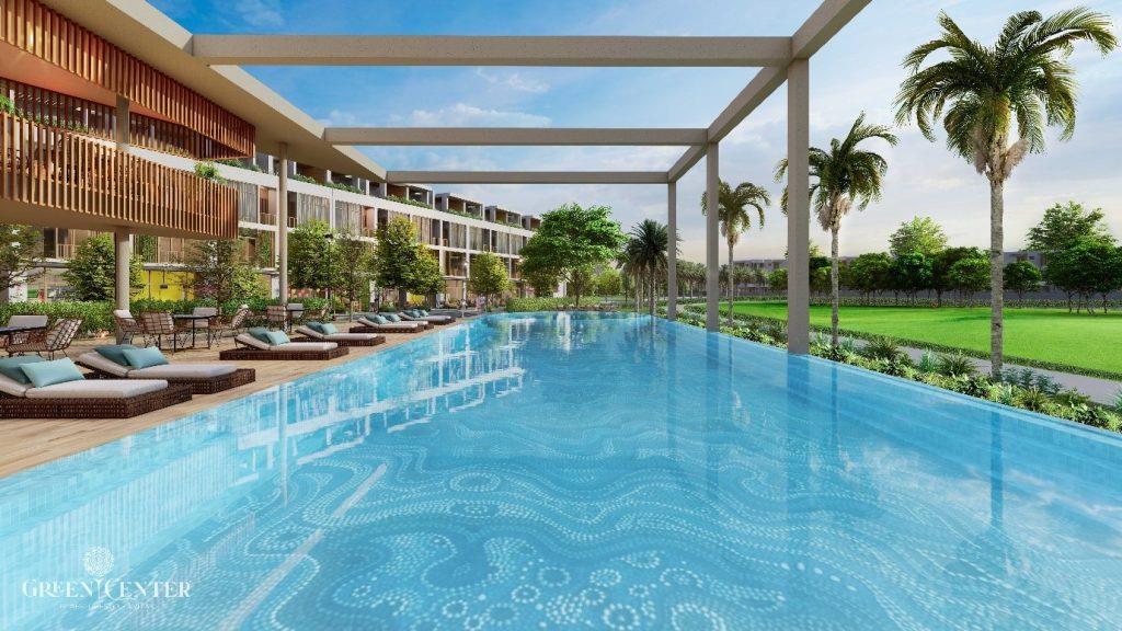 Bán nhà phố green center sân golf long an, dt 82m2 bán giá gốc cđt, đã bàn giao nhà cho cư dân