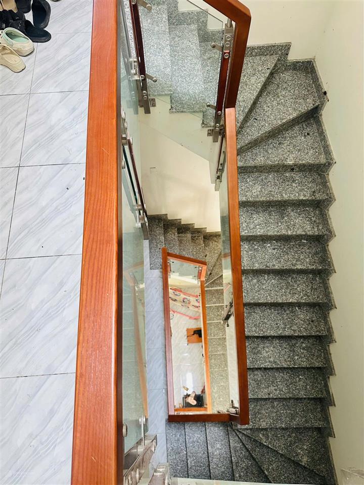 Bán nhà mới 4 tầng đường 12m khu dân cư đồng bộ võ thị liễu, an phú đông, tphcm, giá chỉ 6.45 tỷ