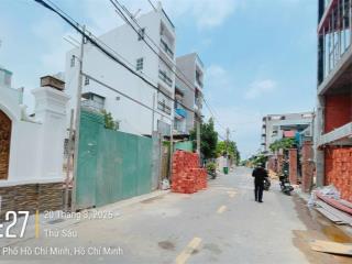 Bán lô đất mặt tiền hẻm 211 vườn lài, p. an phú đông, hcm 7,5x 26m giá 19 tỷ