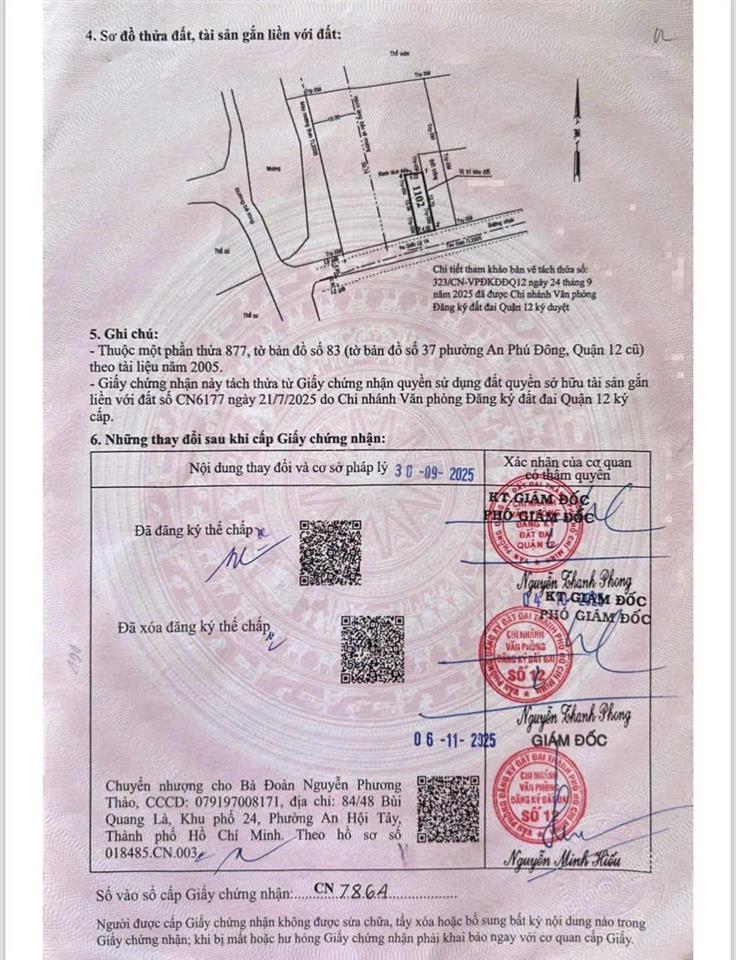Bán lô đất 4x13m 1 sẹc an phú đông 3 gần sông sài gòn nhìn qua vạn phúc chỉ 3,7 tỷ