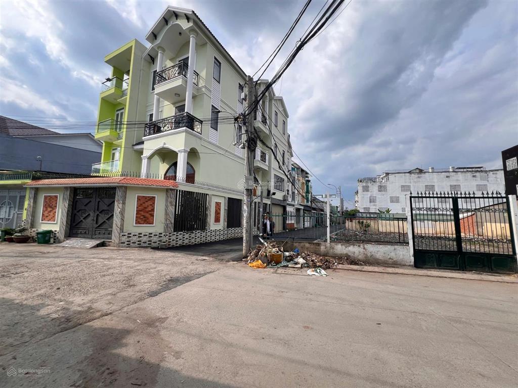 Bán lô đất đẹp 59,5m2 1 sẹc hẻm thông ra sông vàm thuật đường nguyễn thị nhuần, an phú đông, tp.hcm