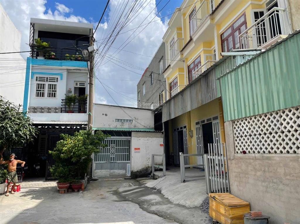 Bán nhà 1 trệt, lửng, dt 4x19m hẻm 75 nguyễn thị nhuần, an phú đông đường 10m có vỉa hè chỉ 4,55 tỷ