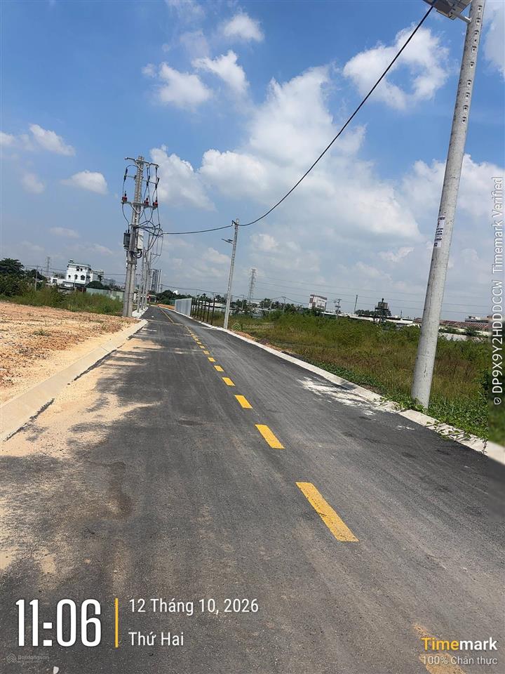 Bán đất đường an phú đông 3 thông ra sông sài gòn, đường 16m có vỉa hè dt 62,8m2 giá 5 tỷ