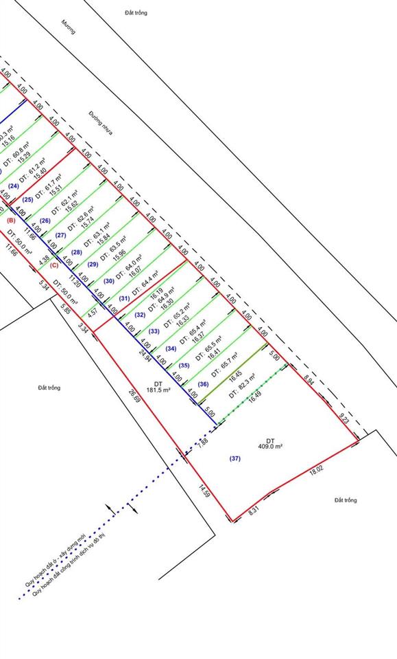 Bán đất đường an phú đông 3 thông ra sông sài gòn, đường 16m có vỉa hè dt 62,8m2 giá 5 tỷ