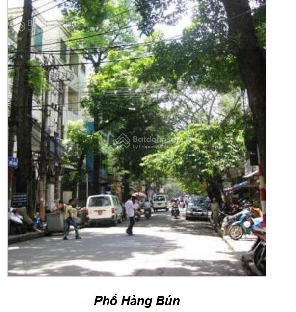 Chính chủ bán nhà mặt phố, hàng bún, phường ba đình, hn (gần ngã 3 phan đình phùng) diện tích 47m2