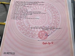 Chính chủ bán nhà giá đất p. tân thuận, tp.hcm