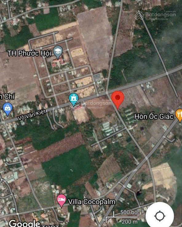 Bán lô đất 600m2  mặt tiền võ văn kiệt  long đất