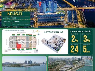 Quỹ căn vip nhất căn hộ the meridian view pháo hoa  sông hàn  đà nẵng downtown cực đẹp tầng 1820