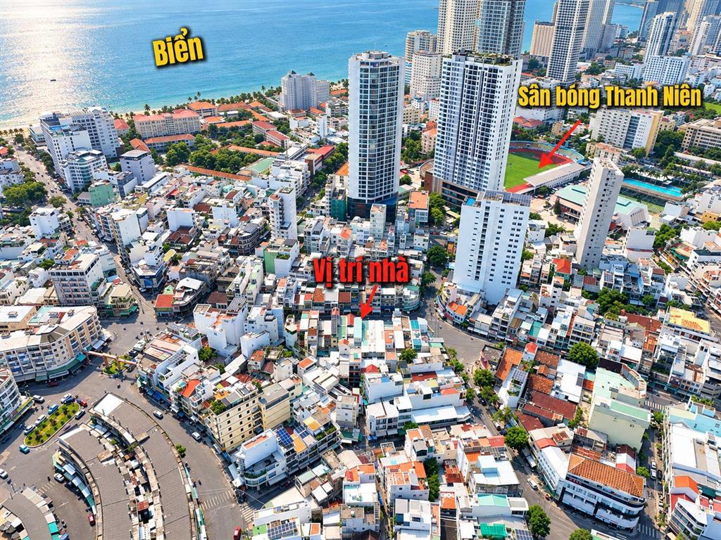 Bán nhà 100m2 mặt phố tại đường phan bội châu, thành phố nha trang, ngay cổng chợ đầm, gần biển