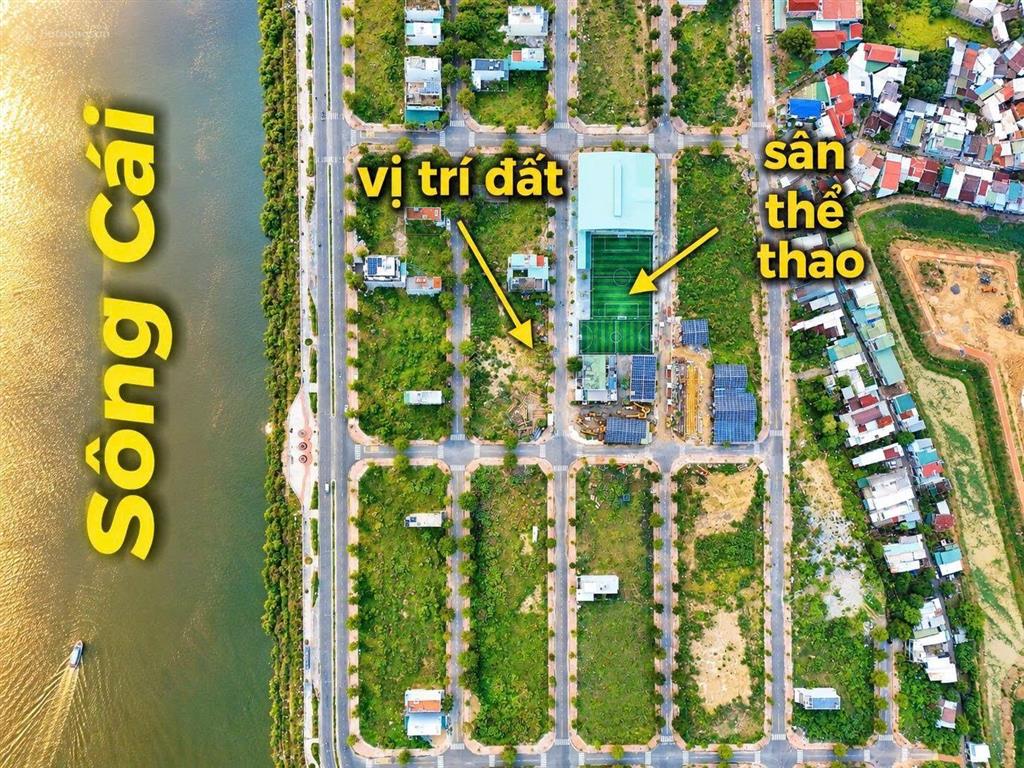 Bán đất đường võ thị sáu khu đô thị nam sông cái, đối diện sân bóng, sân pickle ball giá tốt