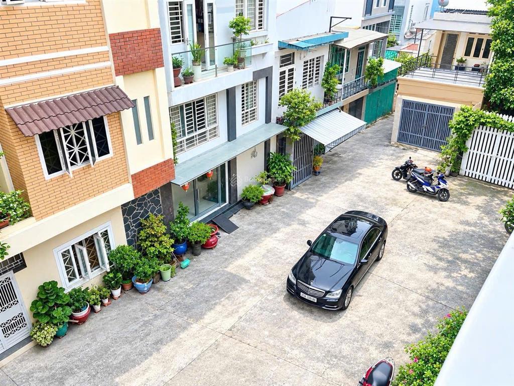 Hẻm xe hơi sát bên q1  gần cầu bông  không ngập  93m 5 tầng  ngang 5m 7pn  oto ngủ nhà