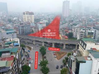 (đầu tư)85m2  2 mặt tiền. mặt phố trục vành đai 2.5  nguyễn văn huyên kéo dài. giá nhỉnh 50 tỷ